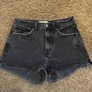 Abercrombie & Fitch High-Waisted Jean Shorts